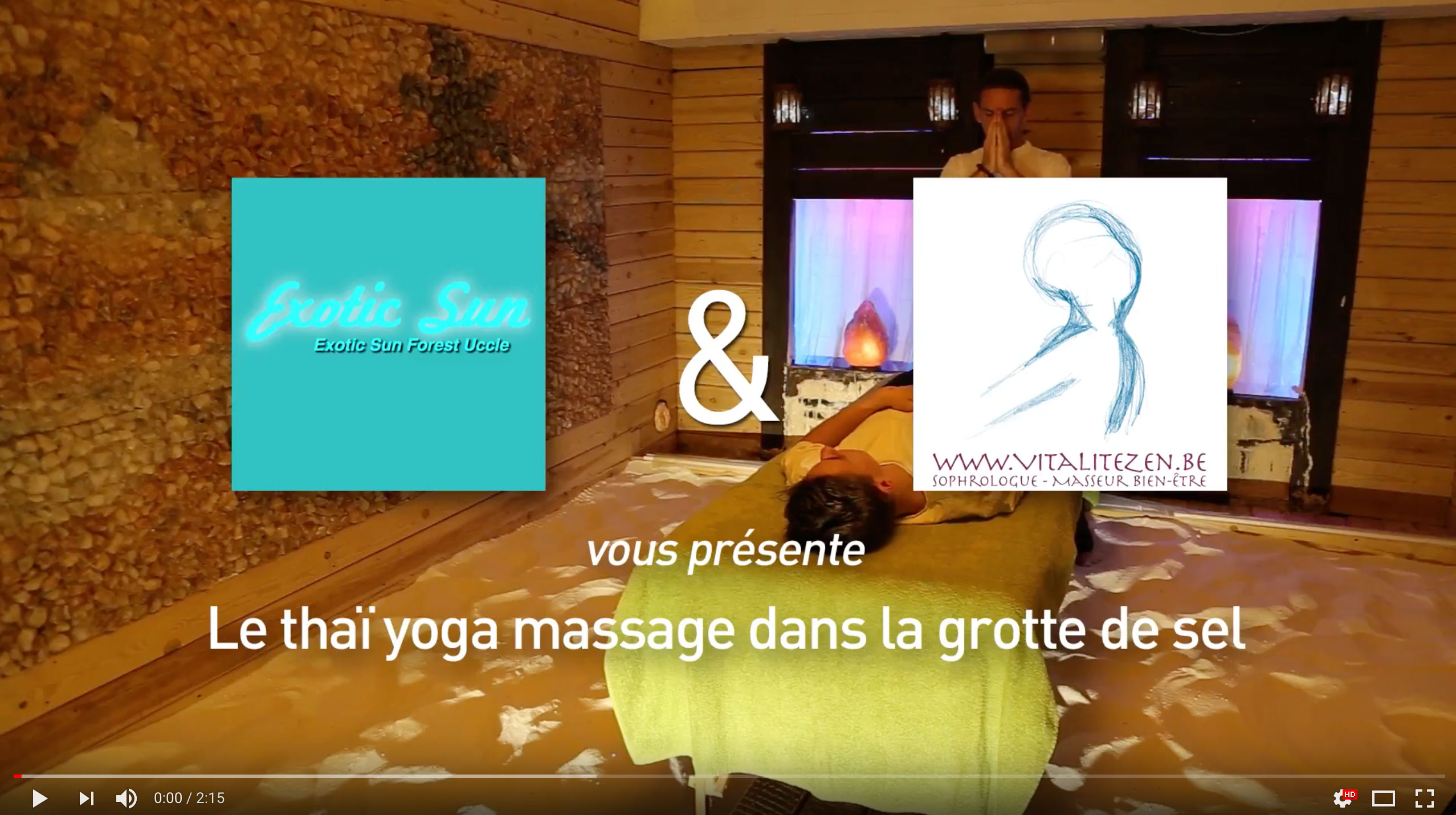 Vidéo : Le thai yoga massage dans la grotte de sel